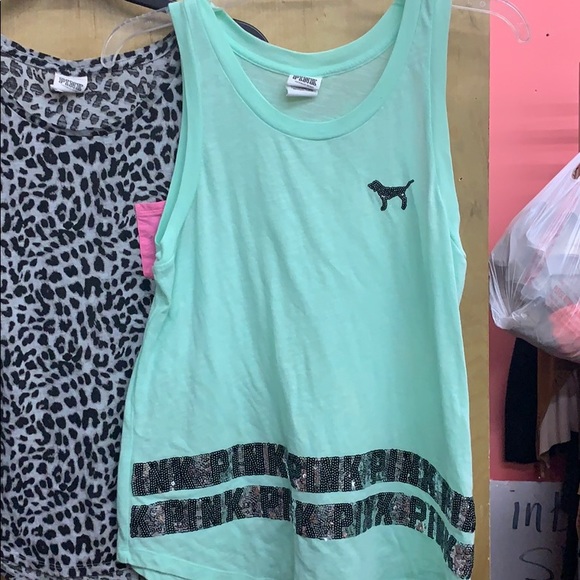 🌻4 for $25🌻 PINK by Victoria’s Secret tanks - Picture 3 of 8